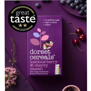 Dorset Cereal's Luscious Berry & Cherry Muesli 600Gm