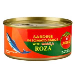 Roza Sardine in Tomato Sauce with Masala 185Gm