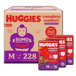 Huggies Wonder Pants Medium (7-12 kg) 228 Pants