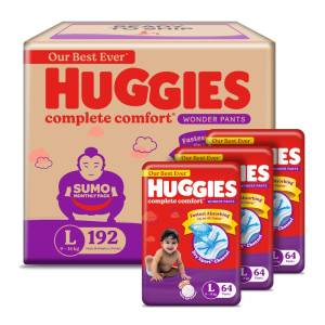 Huggies Wonder Pants Large (9-14 kg) 192 pants