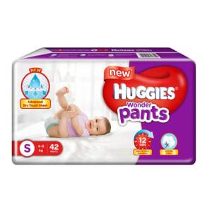 Huggies Wonder Pants Small (4-8 kg) 42 pants