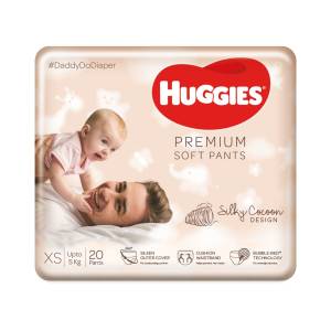 Huggies Premium Soft Pants, Extra Small / New Born Xs 20 Pants