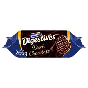 Mcvities Digestive Dark Chocolate Biscuit 266Gm
