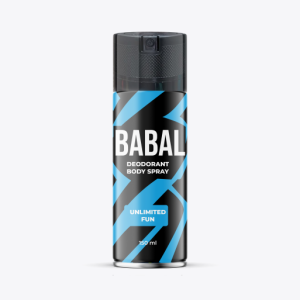 Babal Blue Deodorant Body Spray Unlimited Fun 150Ml