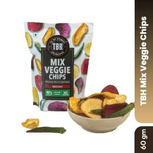 TBH Mix Veggie Chips with Rock Salt 60Gm