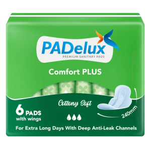 PADelux Comfort Plus 6 Pads 240mm Set Of 3