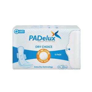 PADelux Antibacterial Sanitary pads Dry Choice 320mm XXL(10 Pads)