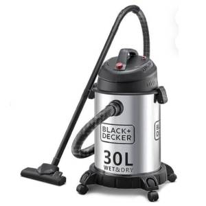 Black+Decker 30Ltr. Wet and Dry Vaccum Cleaner WV1610-B5