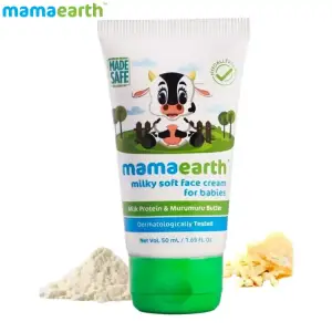 Mamaearth Milky Soft Baby Face Cream With Muru Muru Butter 60Ml