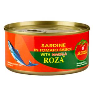 Roza Sardine in Tomato Sauce with Masala 185Gm
