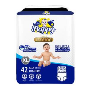 Baba's Nappy Baby Pull Up Diaper Economic Pack-XL 42pcs