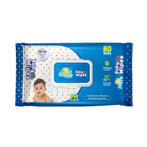 Baba's Nappy Baby Wet Wipes 80 Wipes