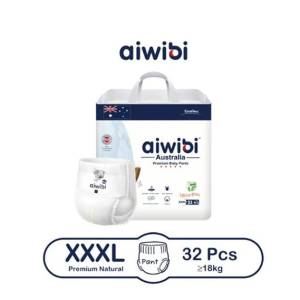 Aiwibi Australian Premium baby Pant  Diapers XXXL 32 pcs