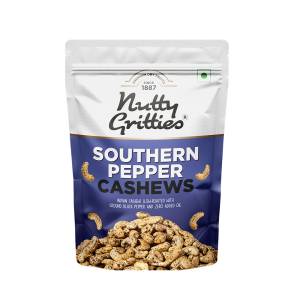 Nutty Gritties Southern Pepper Cashews 200Gm