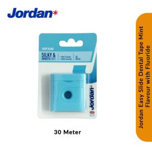 Jordan Easy Slide Dental Tape Mint Flavor with Fluoride 30M