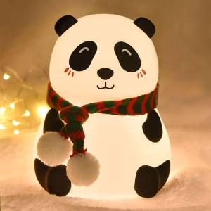 Silicon LED Panda Night Lamp