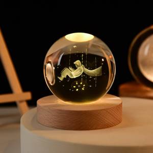 Star Prince Crystal Ball Night Light