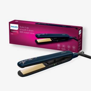 PHILIPS BHS397/40 Kerashine Titanium Straightener with SilkProtect Technology. Straighten, curl with instant shine.