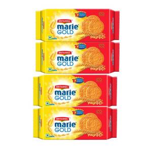 Britannia Marie Gold Biscuit 250 gm ( pack of 4)