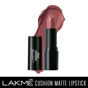 Lakme Cushion Matte Lipstick Mauve Secret CM1  4.5Gm
