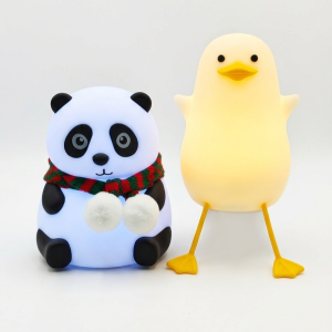 Combo offer(Silicon LED Duck & Panda Night Lamp)