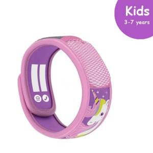 PARA'KITO® Wristband Kids Unicorn (EN) FNGWB1ENK41(3-7 years), Free 1pcs PARA’KITO® Refill pack (2 pellets) (EN)-FNGRFM1EN
