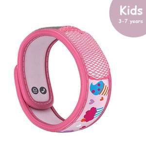 PARA'KITO® Wristband Kids Cupcakes (EN) FNGWB1ENK09(3-7 years), Free 1pcs PARA’KITO® Refill pack (2 pellets) (EN)-FNGRFM1EN