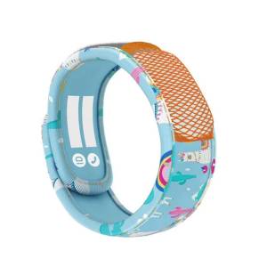 PARA'KITO® Wristband Kids Llama (EN) FNGWB1ENK58(3-7 years), Free 1pcs PARA’KITO® Refill pack (2 pellets) (EN)-FNGRFM1EN