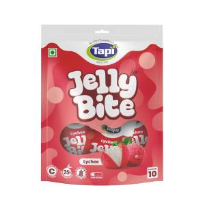 Tapi Jelly Bite Lychee 180Gm