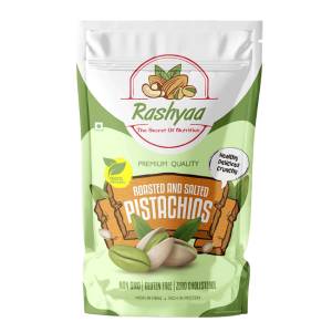 Rashyaa Rosted & Salted Pistachios 250Gm