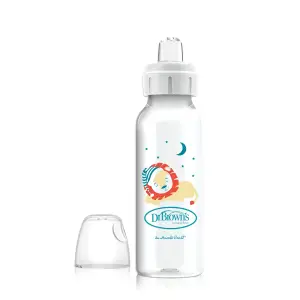 Dr. Brown's Lion 8 Oz/250 Ml Pp N Sippy Spout Bottle, Sb81097-P12