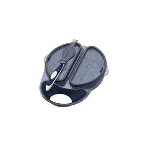 Dr. Brown's Travel Fresh Bowl and Spoon, Dark Blue, 1-Pack , TF046-INTL