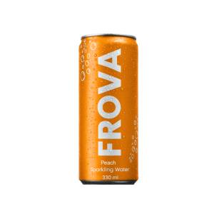Frova Peach Sparkling Water 330Ml