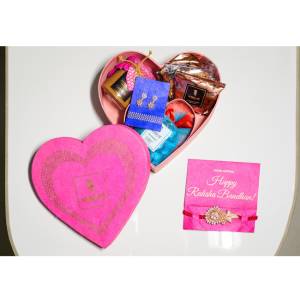 Makkuse Small Rakhi Gift Box For Sister (Regular)
