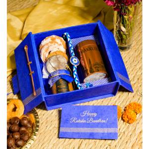 Makkuse Small Rakhi Gift Box For Brother (No Added Sugar)
