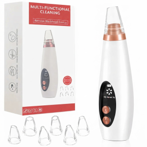 Rechargable 6 In 1 Multi-function Blackhead, Acne, Pimple Pore Remover
