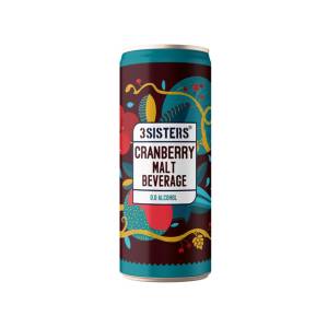 3 Sisters Cranberry Malt Beverage 290Ml