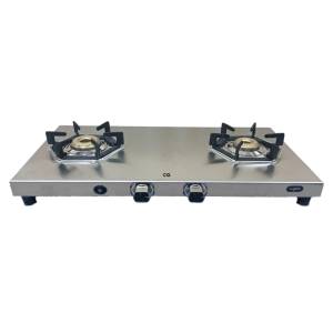 CG 2 Burner Stainless Steel Gas Stove CGIGNITE 2BSH