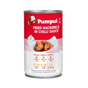 Pumpui Fried Mackerel in Chilli Sauce 155Gm