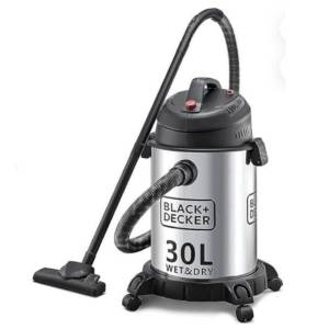 Black+Decker 30Ltr. Wet and Dry Vaccum Cleaner WV1610-B5