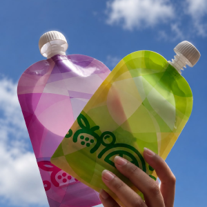 Refillable Baby Food Squeeze Pouch  (Pack of 4)