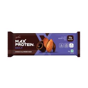 Max Protein Chocolate Almond Bar 50Gm