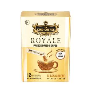 King Coffee Royale Freeze Dried Coffee 12 Sticks 24Gm