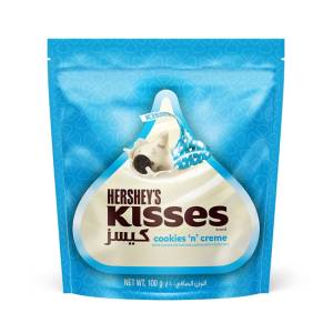 Hershey's Kisses Cookies 'n' Creme 100Gm
