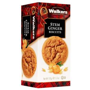Walkers Stem Ginger Biscuits 150Gm