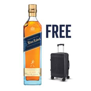 Johnnie Walker Blue Label 1Ltr (Free Trolley Bag)