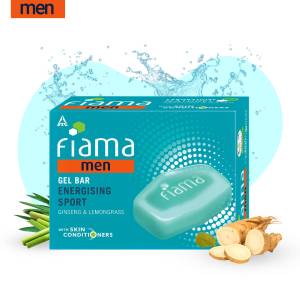 Fiama Men Gel Bar Energising Sport 125Gm