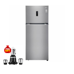 LG 493 Ltr Double Door Refrigerator GLB452PLCK ( Free Mixer Grander)